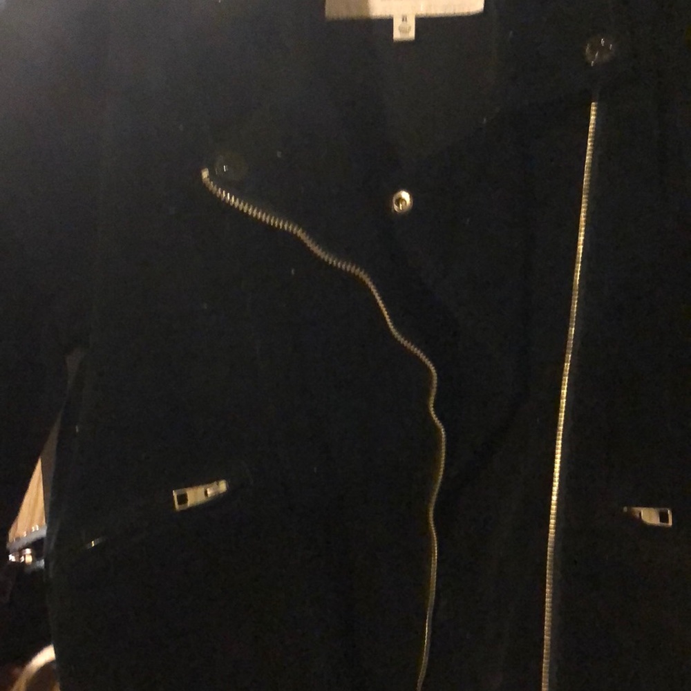 Juicy Couture Black Jacket with Zipper Accents - Picture 4 of 6